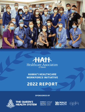 Healthcare Workforce Needs report cover page.